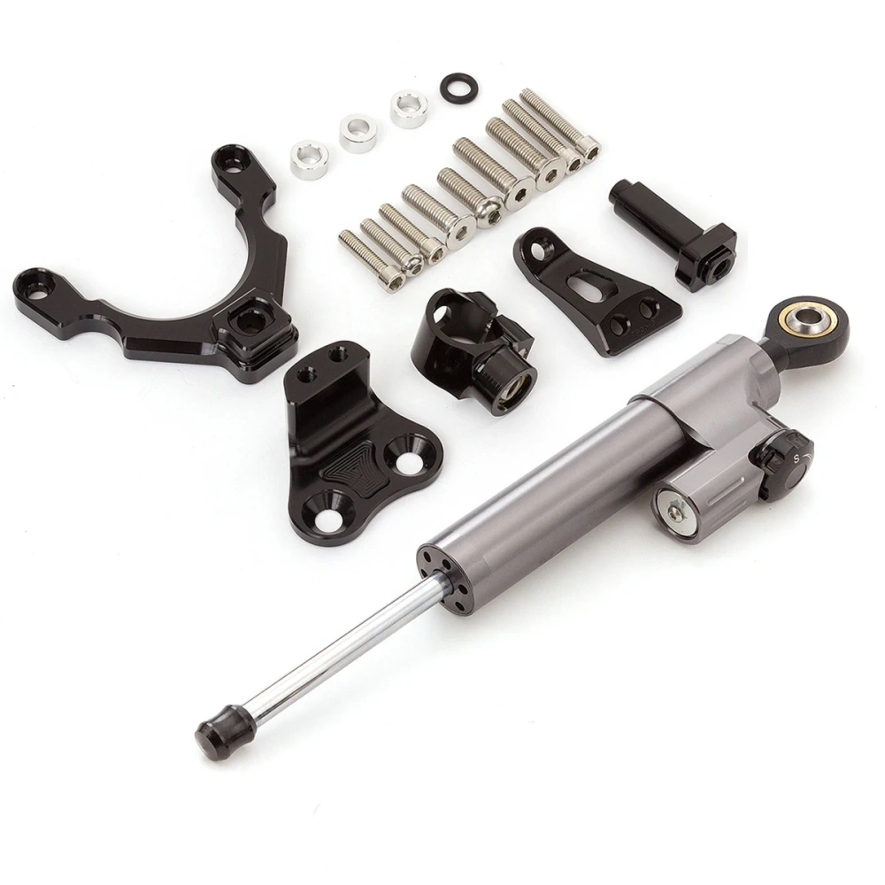 2023 Fiber Carbon Steering Damper Stabilizer Motorcycle For Kawasaki Z900 Z 900 2017-2022 2021 Dampers Mount Bracket Support Kit