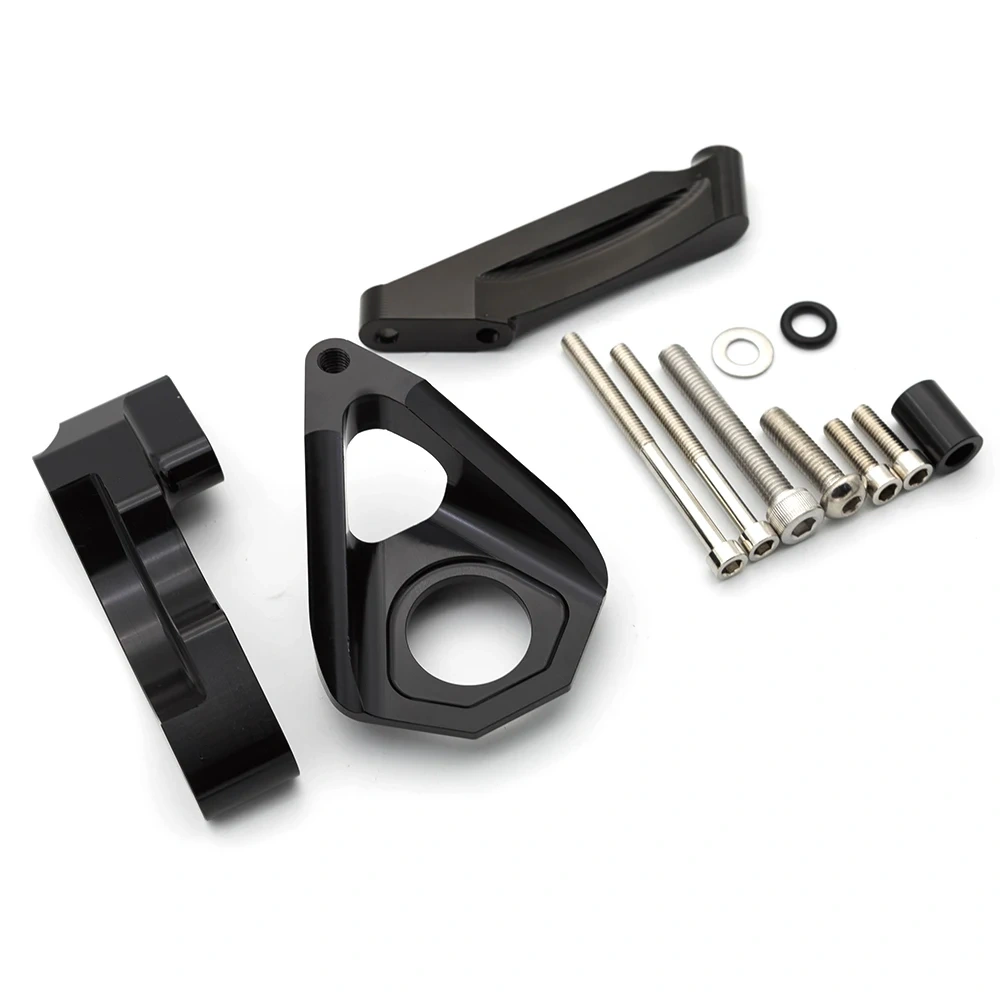 Carbon Steering Damper Stabilizer Bracket Mounting Kit Motorcycle For Suzuki GSXR GSX-R 600 750 2001-2005 K1 K2 K3 K4 K5 GSXR600