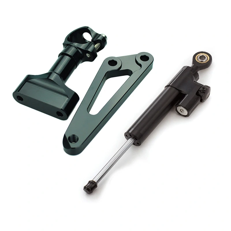 Fiber Carbon Steering Damper Stabilizer Motorcycle For Honda CB600F HORNET CB 600 F 2007-2016 Dampers Mount Bracket Support Kit