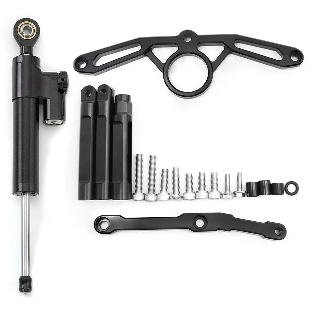 MT-09 CNC Motorcycle Stabilizer Steering Damper Bracket Mounting Kit Support FOR Yamaha MT09 MT 09 2021 2022 2023 Accessories