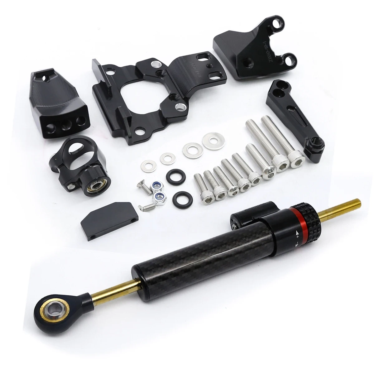 For Kawasaki Z650 Z 650 2017 2018 2019 CNC Motorcycle Stabilizer Steering Damper Bracket Mounting Kit Support Accessories