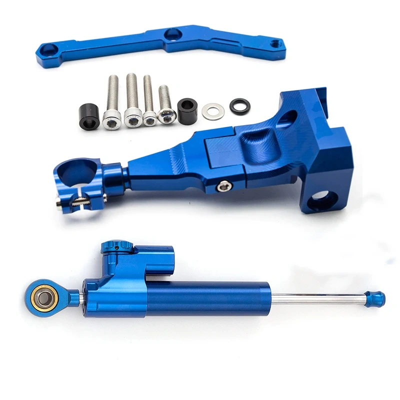 CNC Steering Damper Stabilizer Mounting Bracket Support Kit For Yamaha MT-09 FZ09 MT09 2013 2014 2015 2016 2017 2018 2019 2020