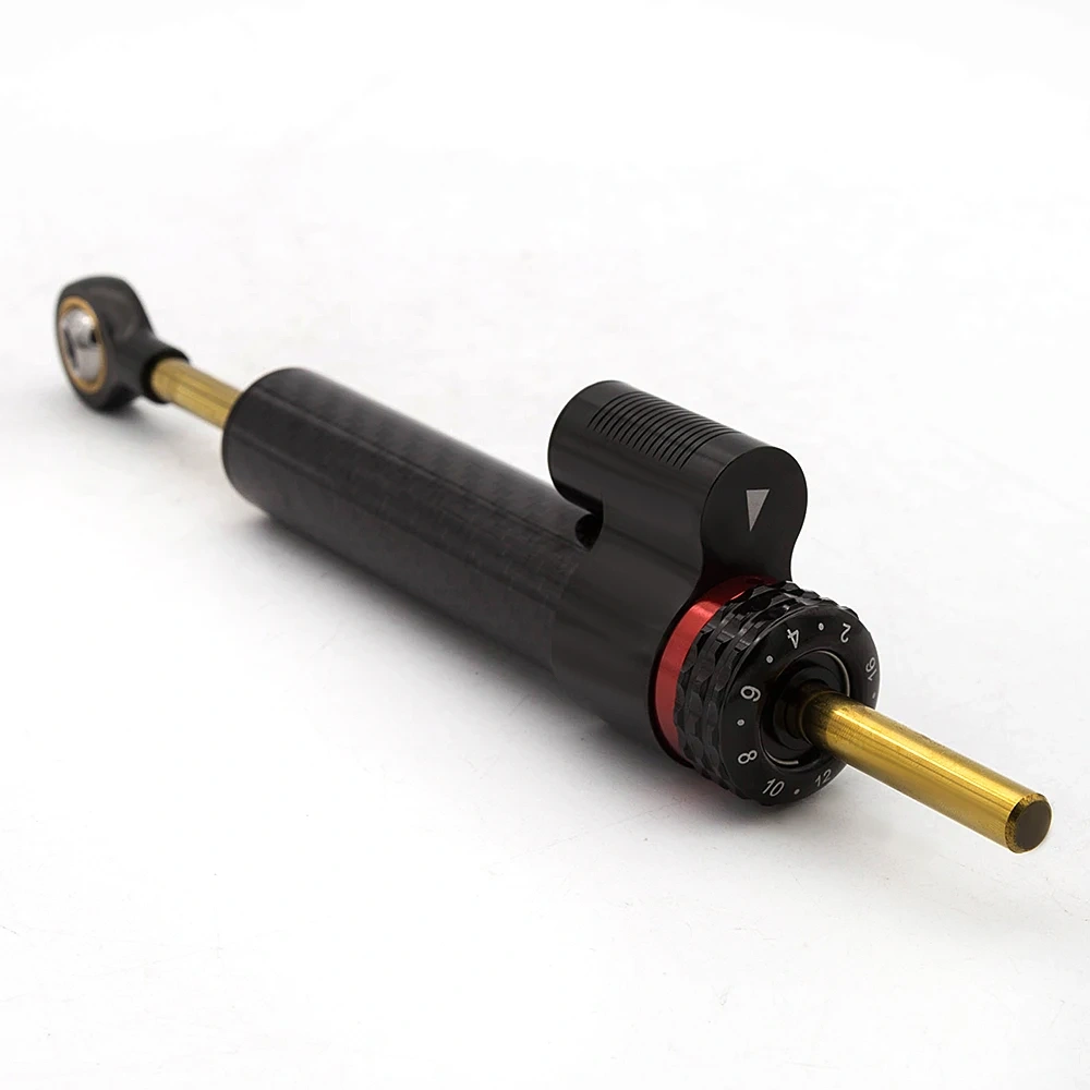 For DUCATI Monster 696 Fiber Carbon Steering Damper Stabilizer Motorcycle Dampers Mounting Bracket Support Kit Accessories