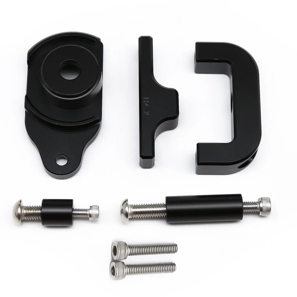 For Kaabo Mantis 8inch 10inch 8 10 Inch Electric Scooter Accessories CNC Fiber Carbon Steering Damper Bracket Mounting Kit