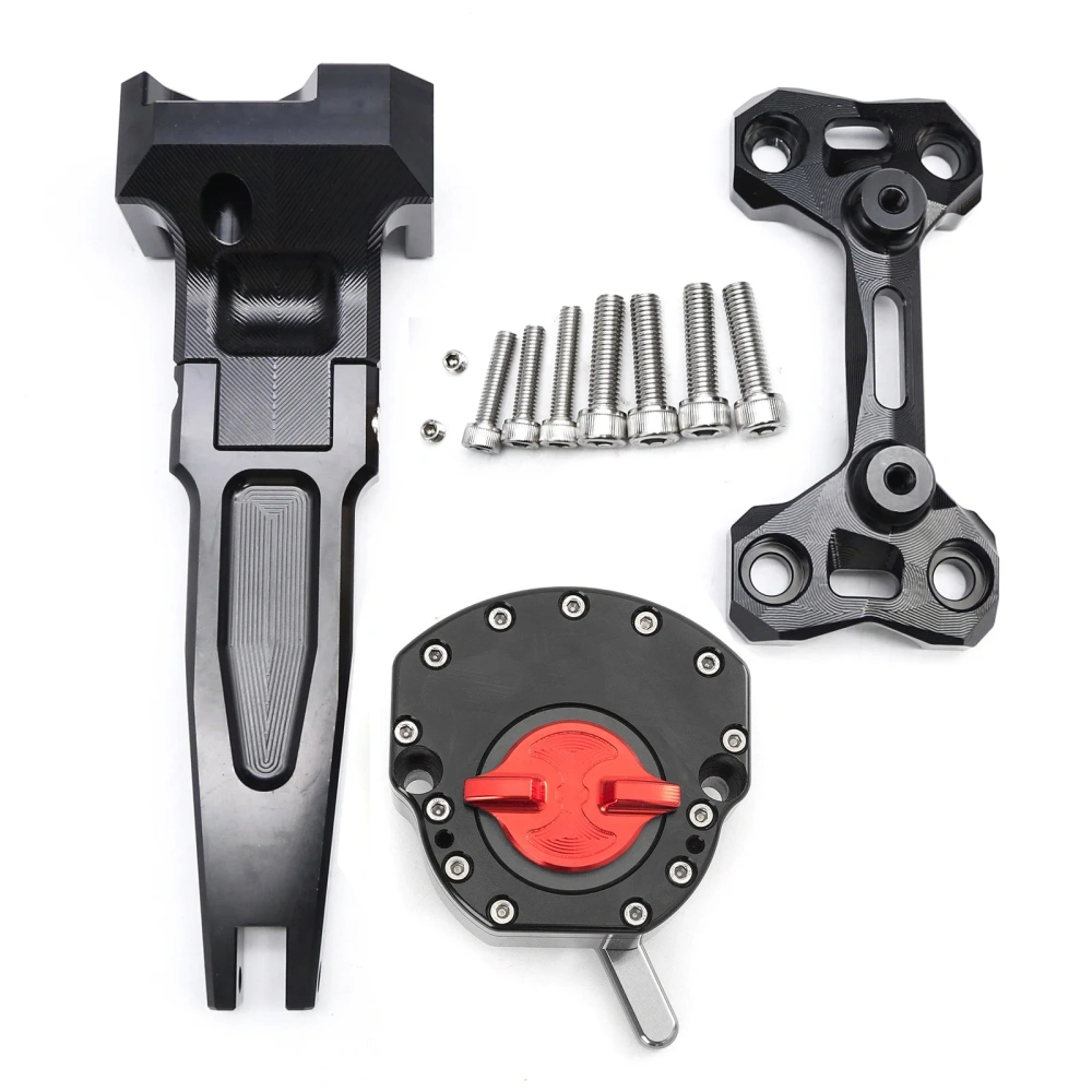 CNC Aluminum Steering Damper & Bracket Mouting Kit For Yamaha Tracer MT-09 900 9 GT 9GT MT09 2015 2016 2017 2018 2019 2020-2022