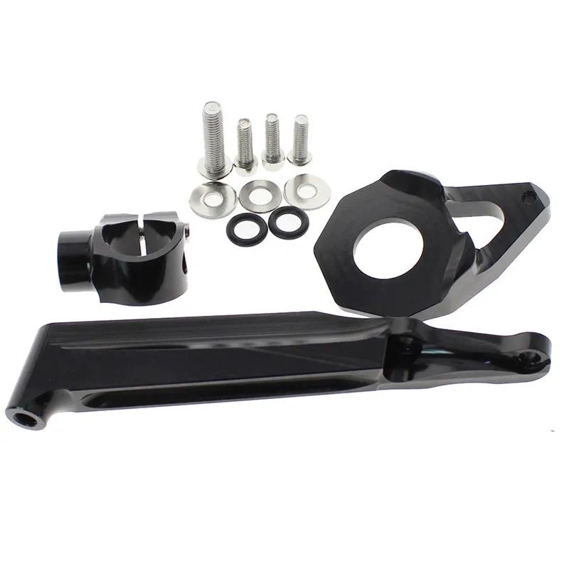 For Honda CBR600RR CBR 600 RR CBR 600RR 2005 2006 Motorcycle Fiber Carbon Steering Damper Stabilizer Safety Control Bracket