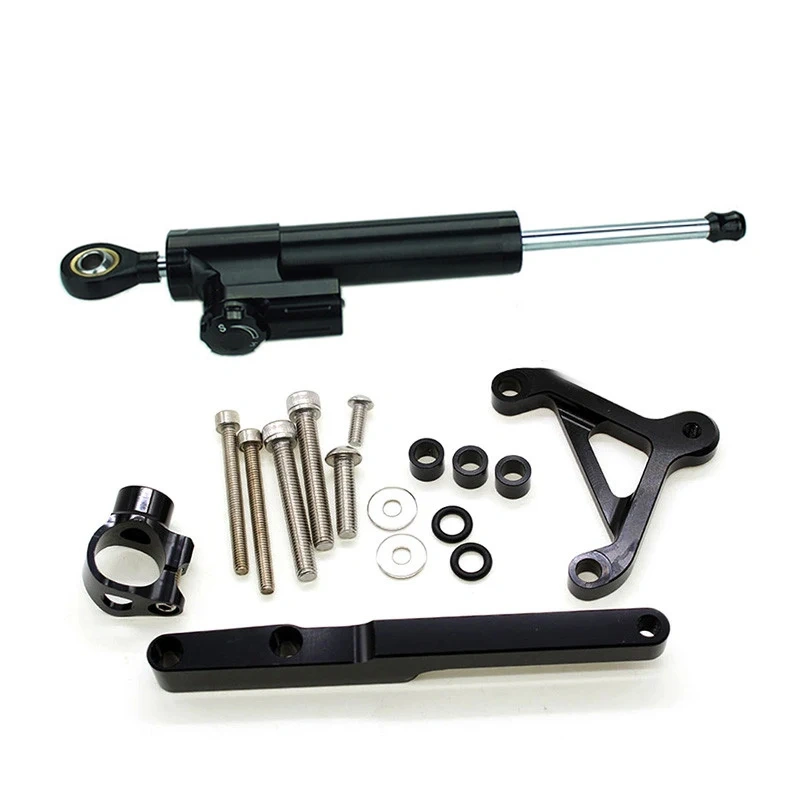 For Honda CB1000R CB 1000 R 1000R 2008-2020 2015 2014 2013 2012 2011 2010 Fiber Carbon Steering Damper Stabilizer Bracket Kit