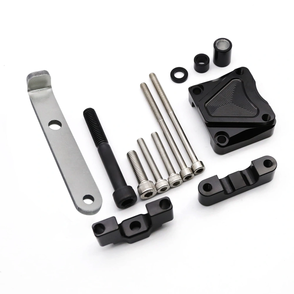 For Zero 10X Electric Scooter Steering Damper Stabilize Aluminum Bracket Mounting Support Kit Directional Dampers Accessories
