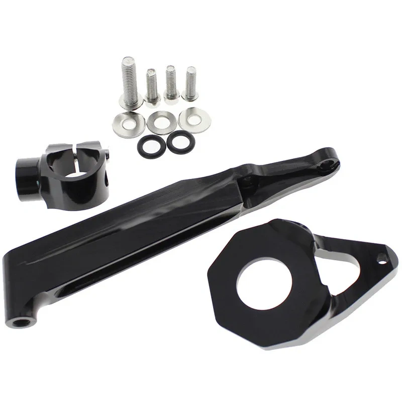 For Honda CBR600RR CBR600 RR CBR 600RR 600 2005 2006 Carbon Fiber Stabilizer Steering Damper Mounting Bracket Support Kit