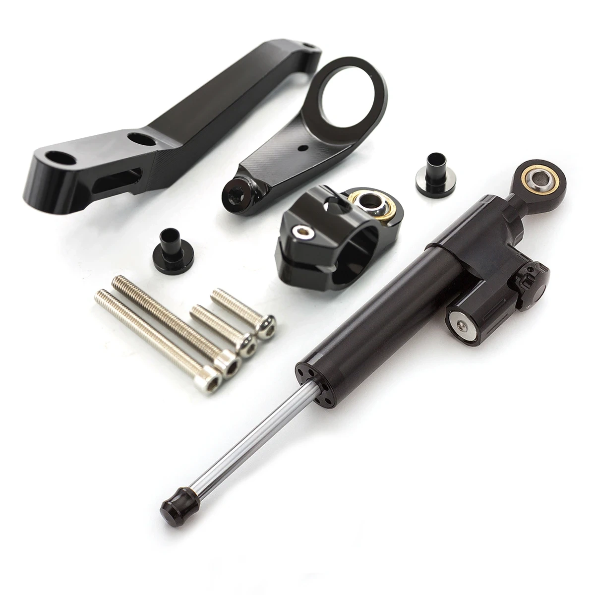 Fiber Carbon Steering Damper Stabilizer Motorcycle For Honda CBR929RR CBR929 RR CBR 929 RR 929 Dampers Mount Bracket Support Kit