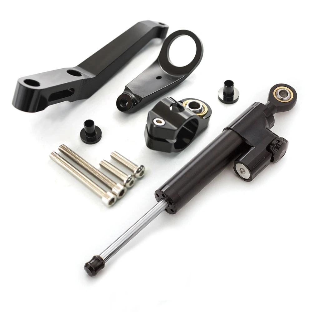 Fiber Carbon Steering Damper Stabilizer Motorcycle For Honda CBR929RR CBR929 RR CBR 929 RR 929 Dampers Mount Bracket Support Kit