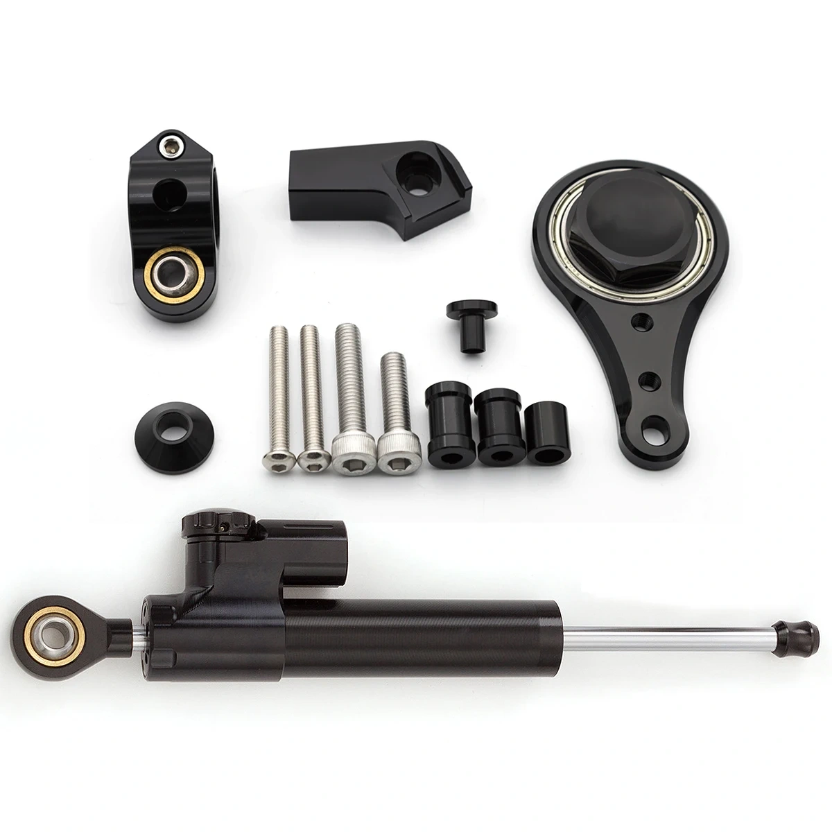 For Kawasaki Ninja ZX636 ZX6R ZX-6R ZX 6R 2005 2006 CNC Steering Damper Stabilizer Motorcycle Dampers Mount Bracket Support