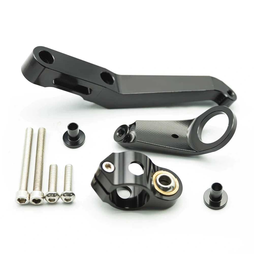 Fiber Carbon Steering Damper Stabilizer Motorcycle For Honda CBR929RR CBR929 RR CBR 929 RR 929 Dampers Mount Bracket Support Kit