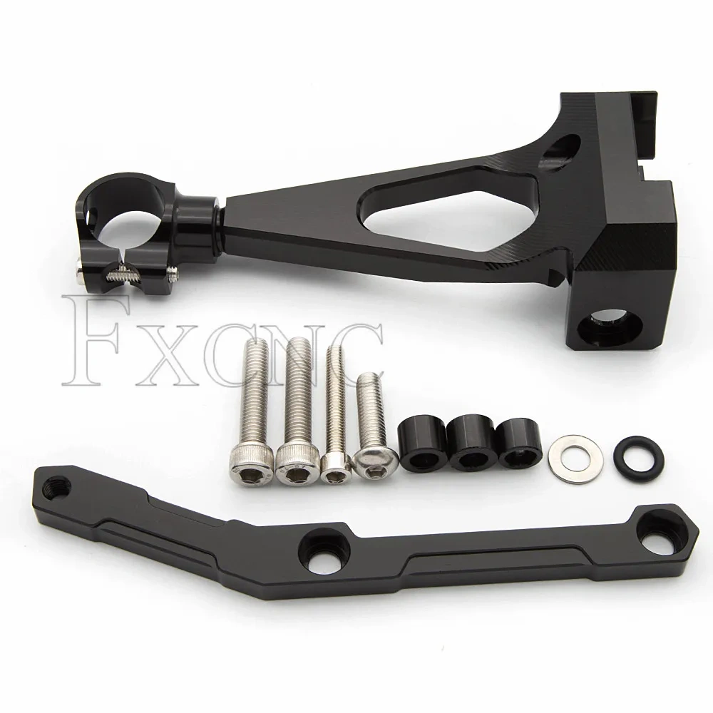 CNC Steering Damper Stabilizer Mounting Bracket Support Kit For Yamaha MT-09 FZ09 MT09 2013 2014 2015 2016 2017 2018 2019 2020