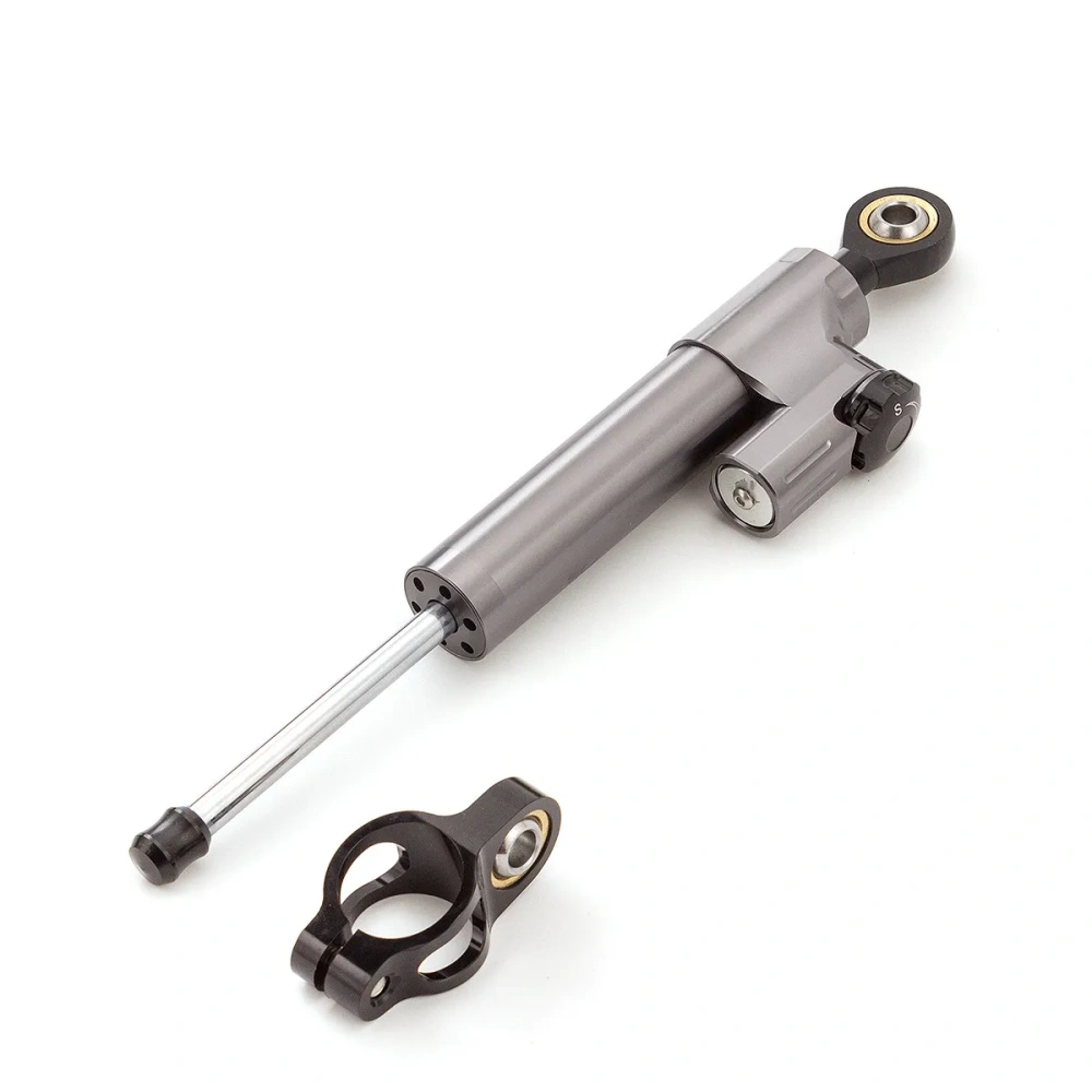 For Suzuki GSXS GSX-S 1000 GSXS1000 GSX-S1000F 2016-2023 Fiber Carbon Steering Damper Stabilizer Bracket Support Mounting Kit