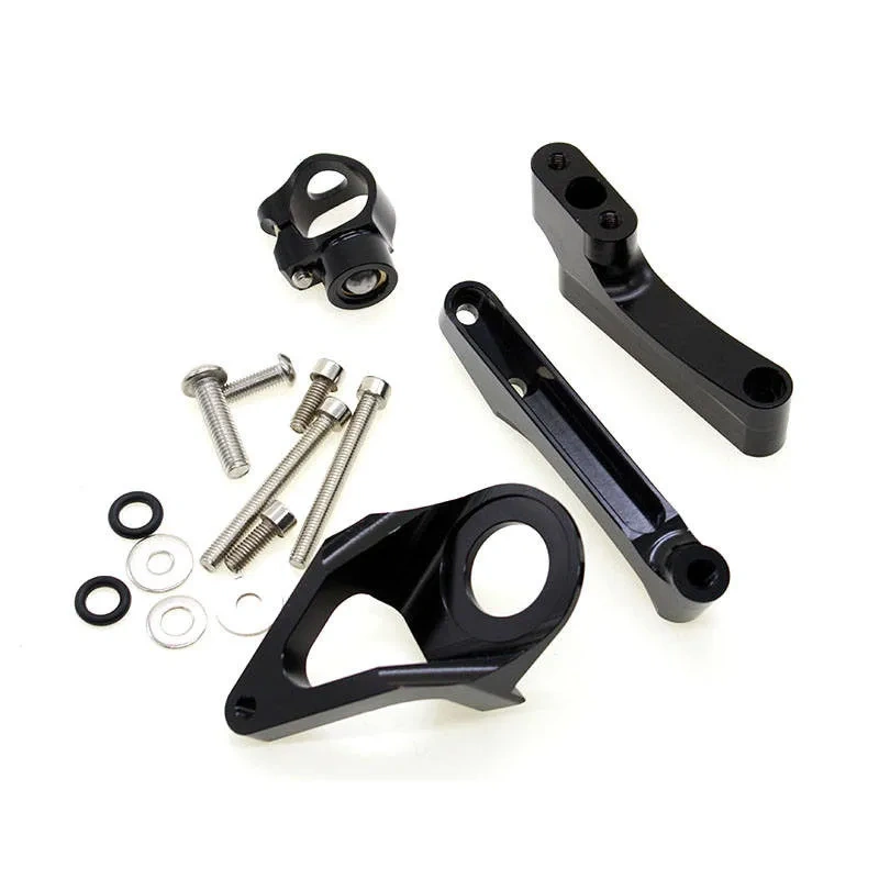 Fiber Carbon Steering Damper Stabilizer Motorcycle For Suzuki GSX1300R HAYABUSA 1300 1998-2019 Dampers Mount Bracket Support Kit