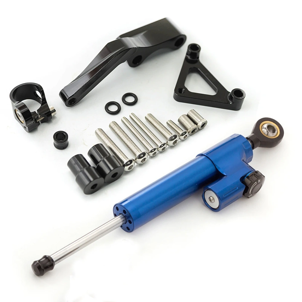 For DUCATI Monster 696 Fiber Carbon Steering Damper Stabilizer Motorcycle Dampers Mounting Bracket Support Kit Accessories