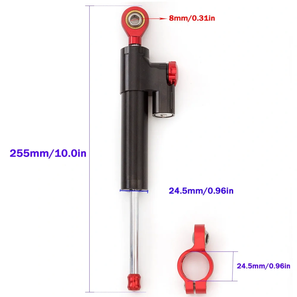 FOR Kaabo Mantis 8 10 inch Electric Scooter Accessories CNC Steering Damper Bracket Mounting Kit Skateboard Parts