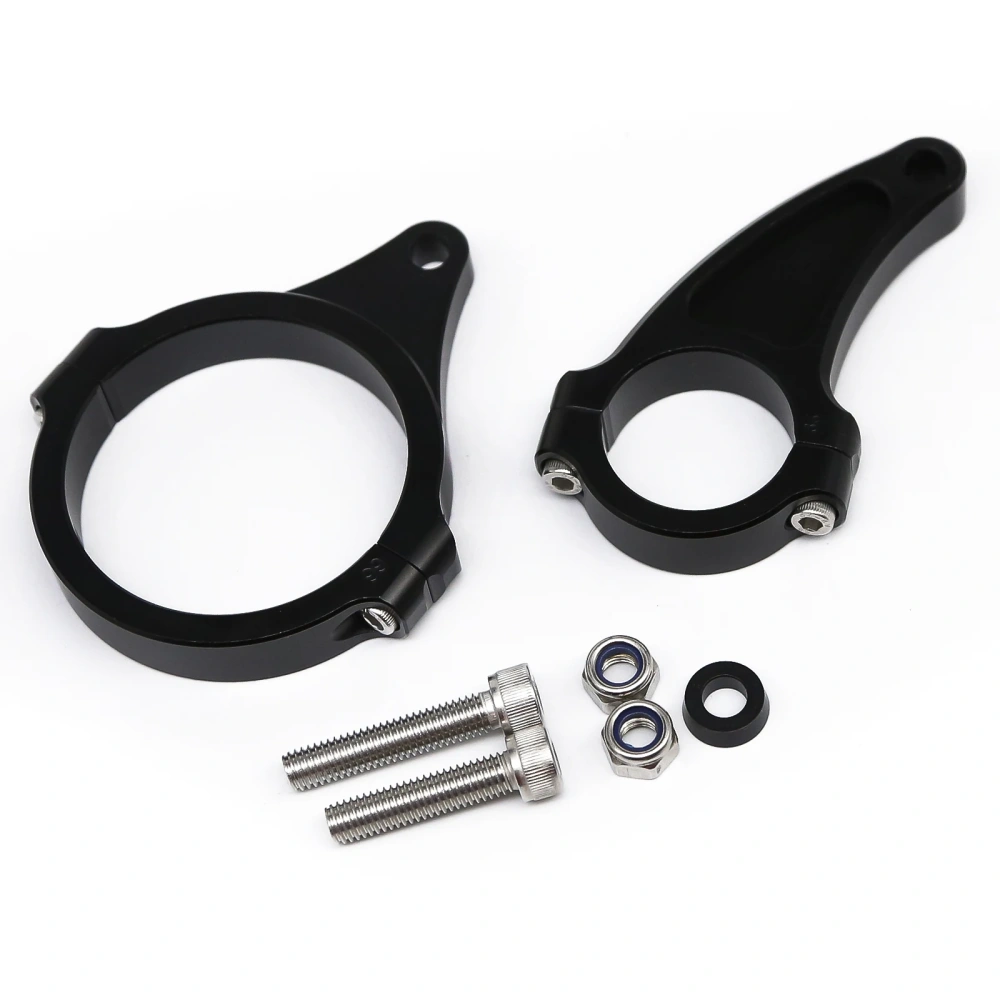 For Kaabo Wolf Warrior 11 / King / Warrrior GT Electric Scooter Aluminum Steering Damper Bracket Mounting Kit Skateboard Parts