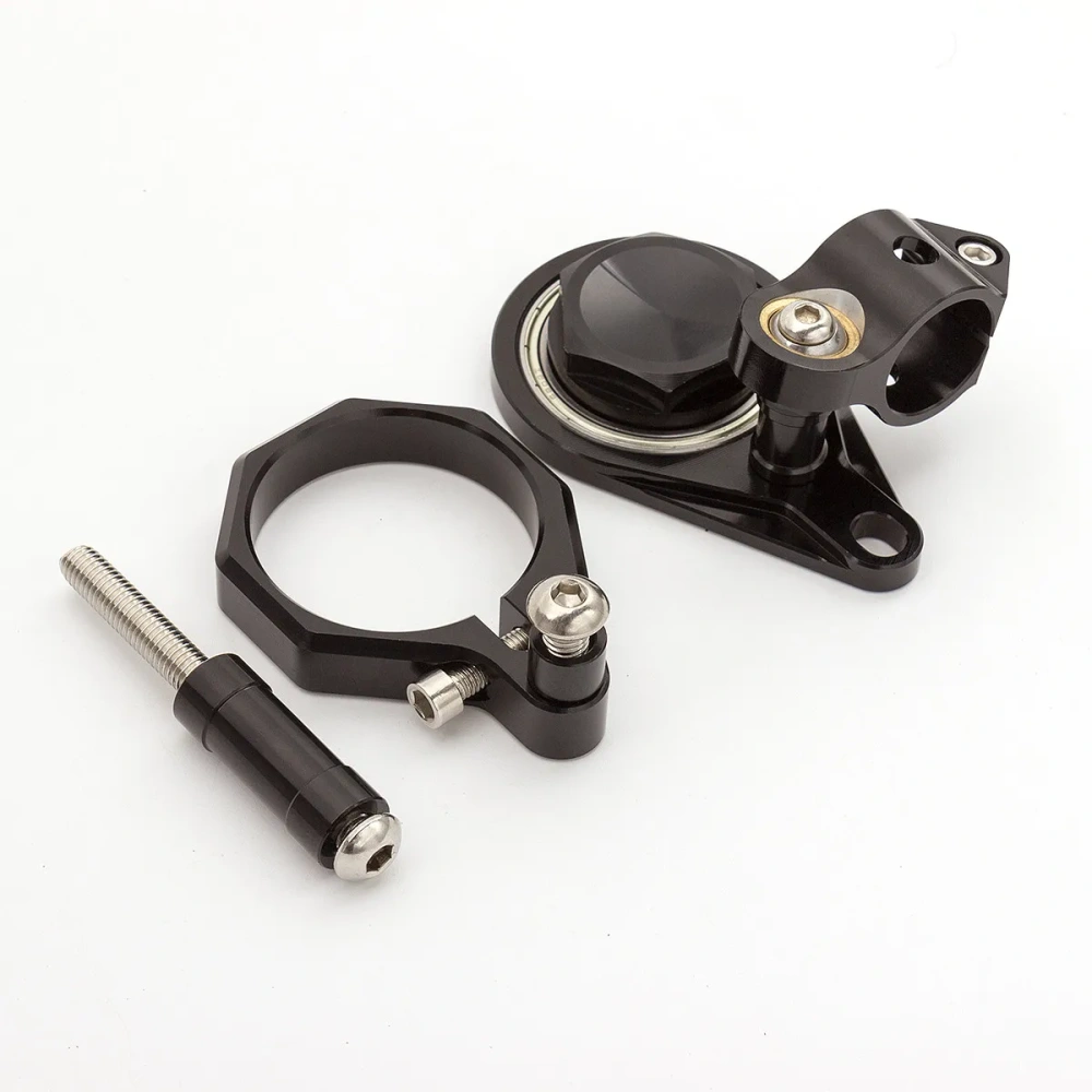 For Suzuki GSXR GSX-R 600 750 K6 K7 K8 K9 CNC Fiber Carbon Steering Damper Bracket Mounting Support Kit GSXR600/750 2006-2010