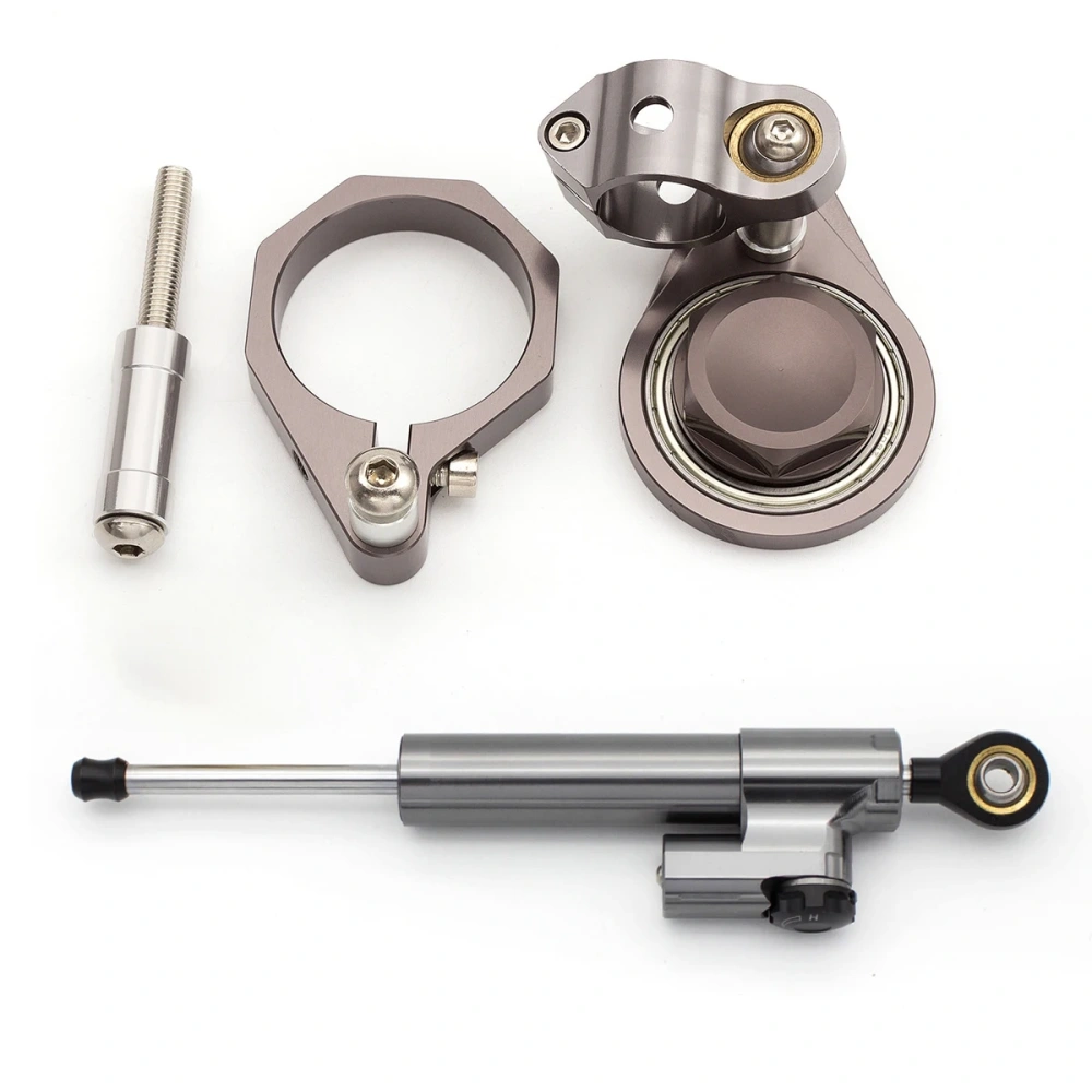 For Suzuki GSXR GSX-R 600 750 K6 K7 K8 K9 CNC Fiber Carbon Steering Damper Bracket Mounting Support Kit GSXR600/750 2006-2010