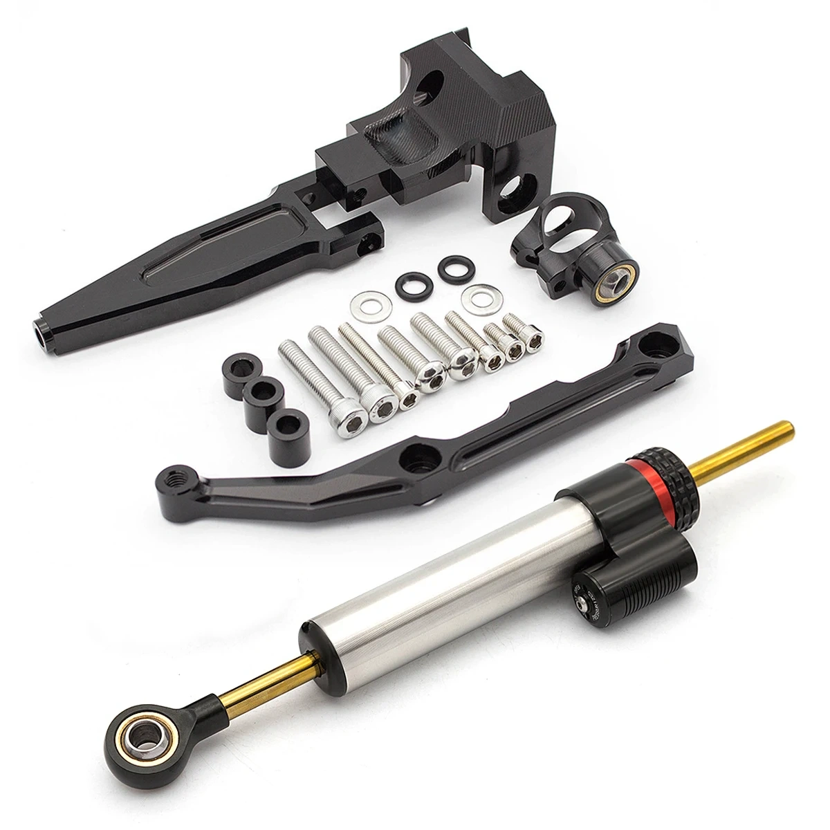 FOR Yamaha Tracer 9GT MT-09 MT09 900 GT Tracer900 2016 2017 2018 2019 2020 Steering Damper Stabilizer Bracket Support Mount Kit