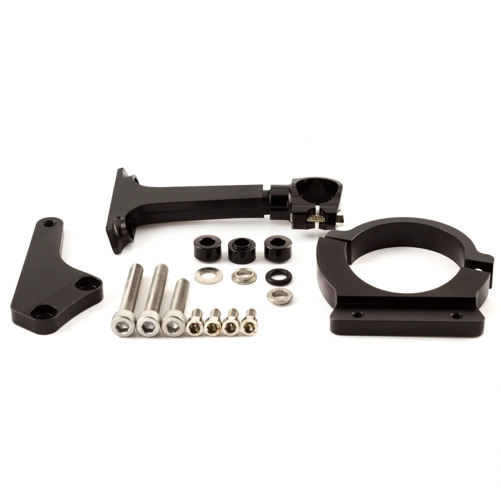 Clearance Sale CNC Steering Damper Mounting Bracket Support For Kawasaki Ninja 650R 650 R ER6N ER6F ER-6N ER-6F 2006 2007 2008