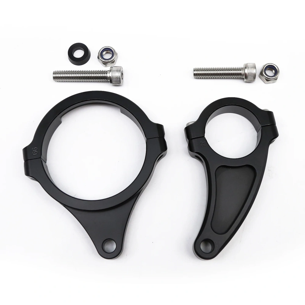 For Kaabo Wolf Warrior 11 / King / Warrrior GT Electric Scooter Aluminum Steering Damper Bracket Mounting Kit Skateboard Parts