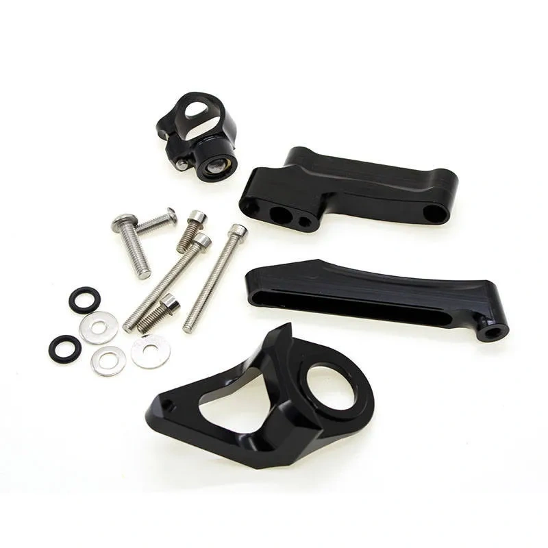 Fiber Carbon Steering Damper Stabilizer Motorcycle For Suzuki GSX1300R HAYABUSA 1300 1998-2019 Dampers Mount Bracket Support Kit
