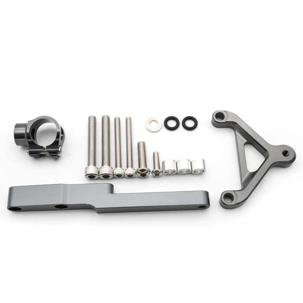 For Honda CB1000R CB 1000 R 1000R 2008-2020 2015 2014 2013 2012 2011 2010 Fiber Carbon Steering Damper Stabilizer Bracket Kit