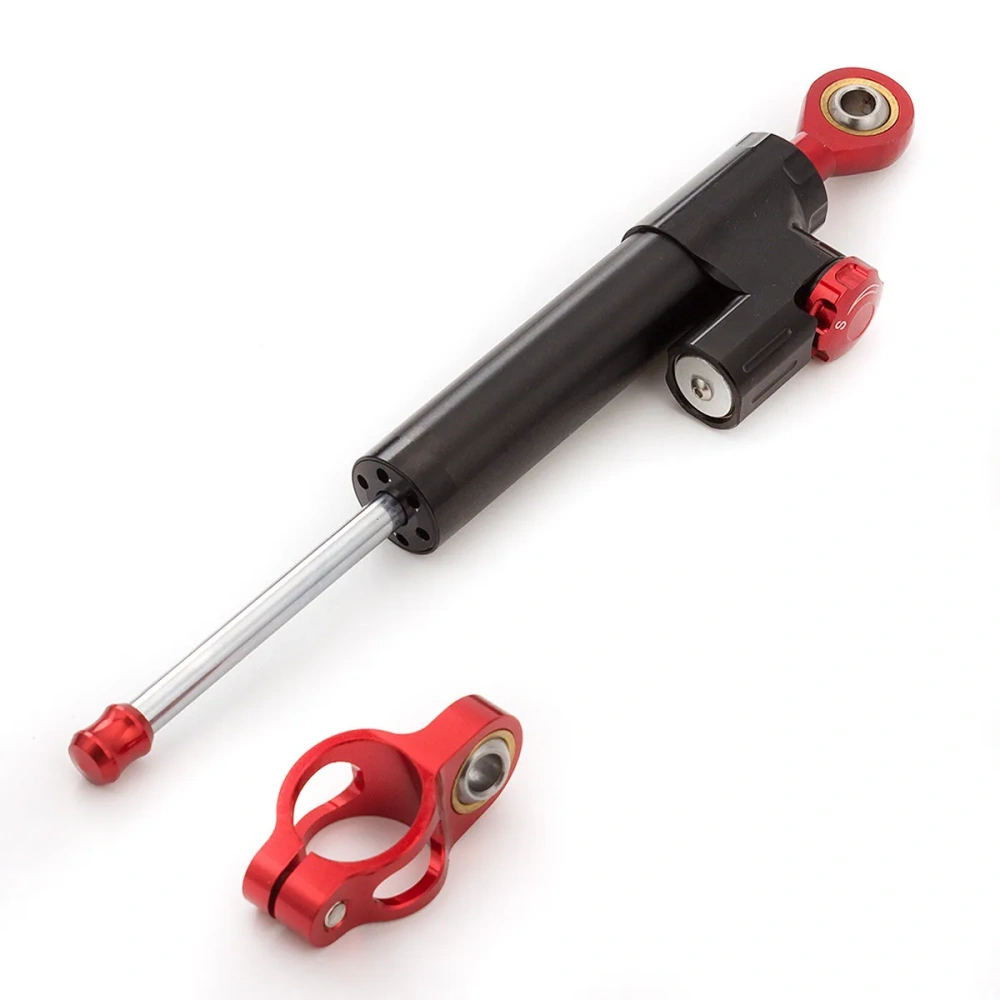 For Suzuki GSXS GSX-S 1000 GSXS1000 GSX-S1000F 2016-2023 Fiber Carbon Steering Damper Stabilizer Bracket Support Mounting Kit