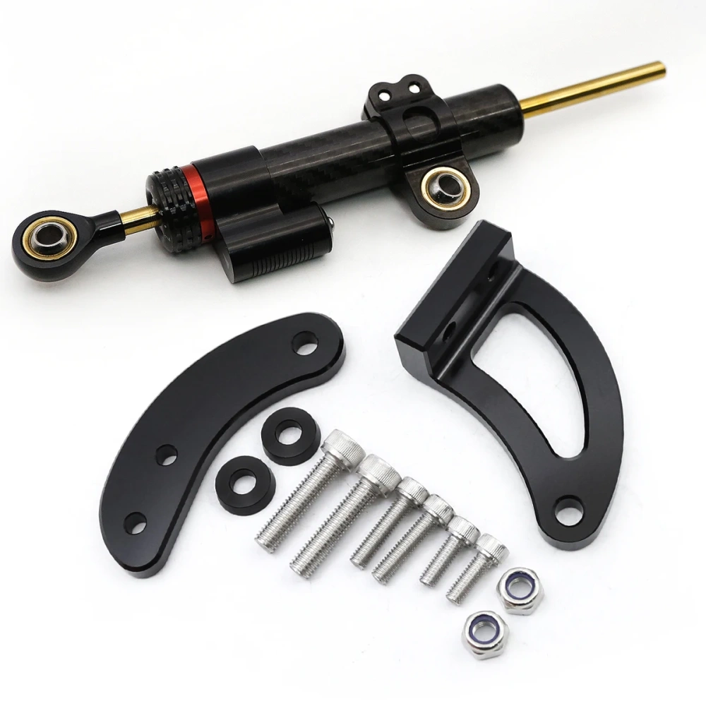 Fit For Kaabo Mantis King GT Electric Scooter Carbon Steering Damper Bracket Mounting Support Kit Accessories