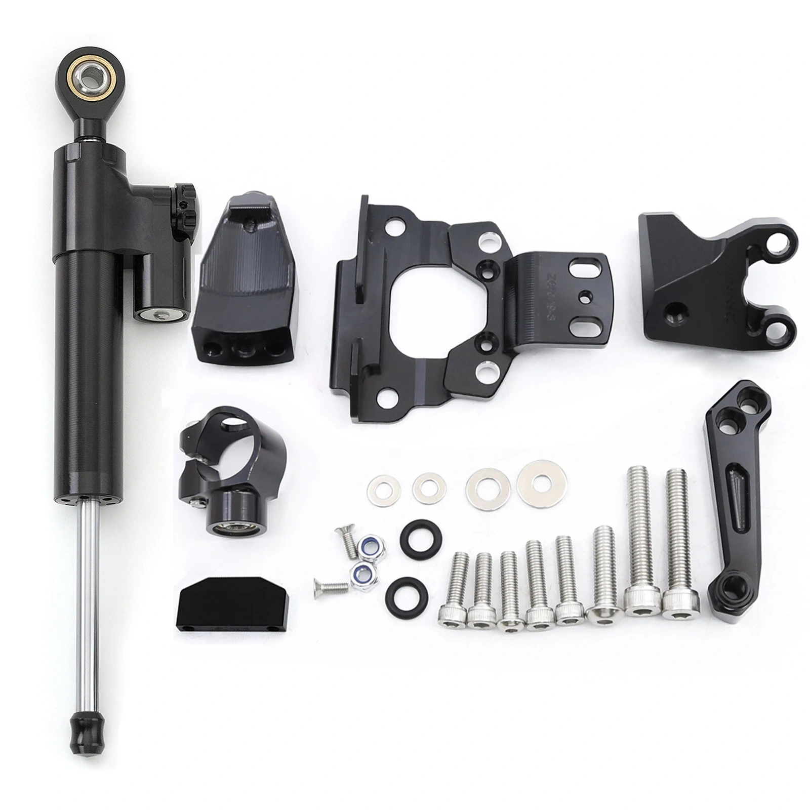 For Kawasaki Z650 Z 650 2017 2018 2019 CNC Motorcycle Stabilizer Steering Damper Bracket Mounting Kit Support Accessories