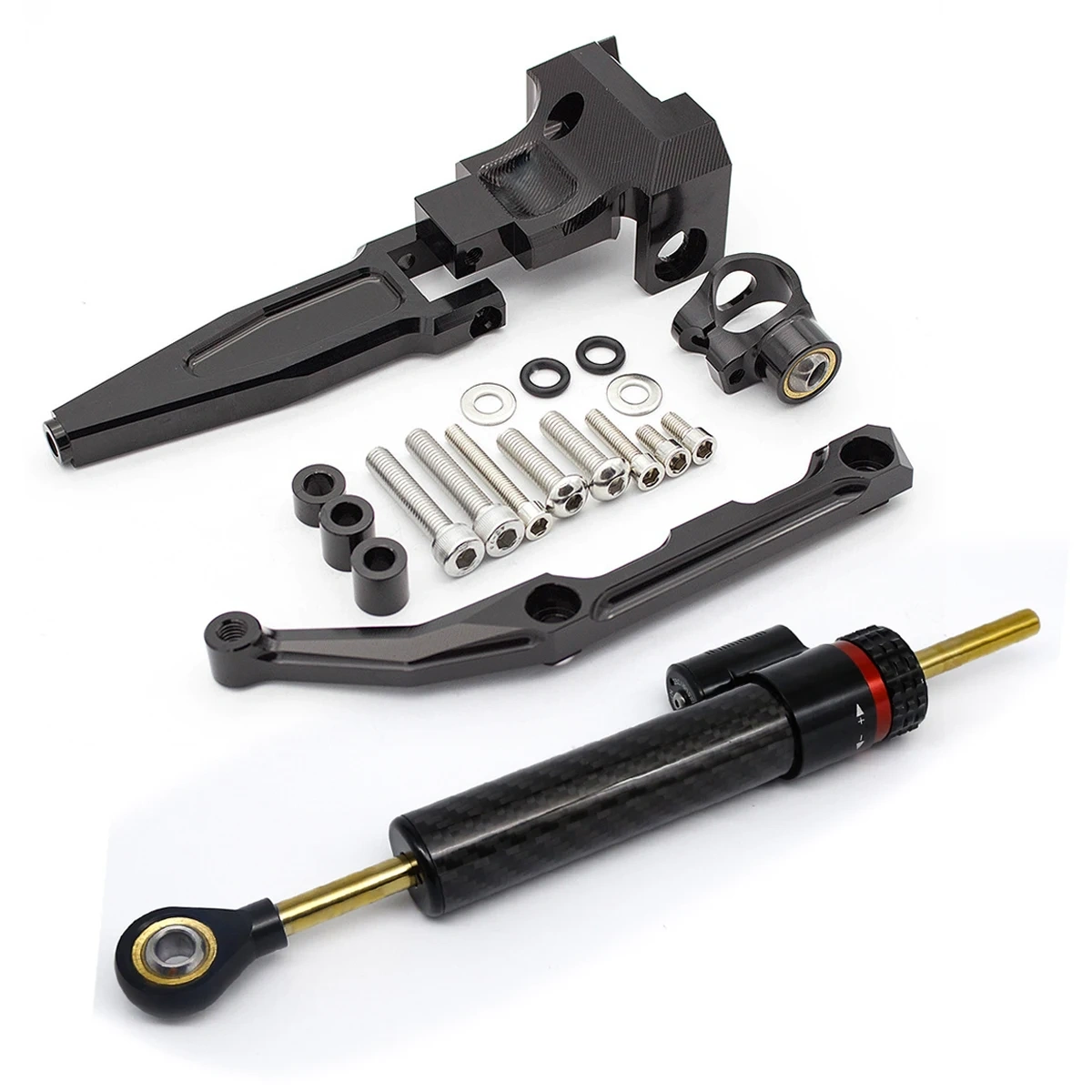 FOR Yamaha Tracer 9GT MT-09 MT09 900 GT Tracer900 2016 2017 2018 2019 2020 Steering Damper Stabilizer Bracket Support Mount Kit