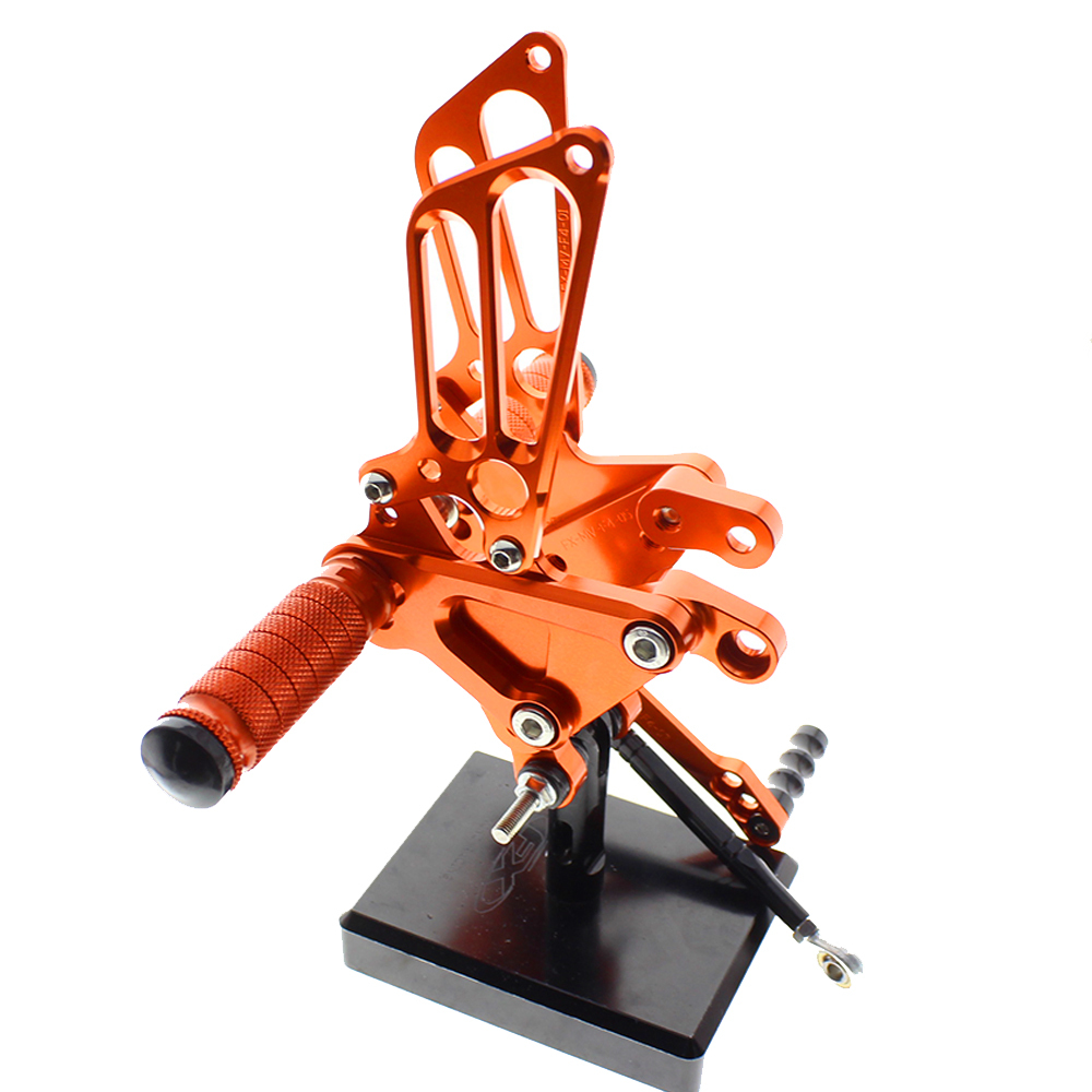For MV Agusta F4 1000 1998-2003 2004 2005 2006 2007 2008 2009 Adjustable Motorcycle Rearset Footrest Rearsets Footpeg Foot Pegs