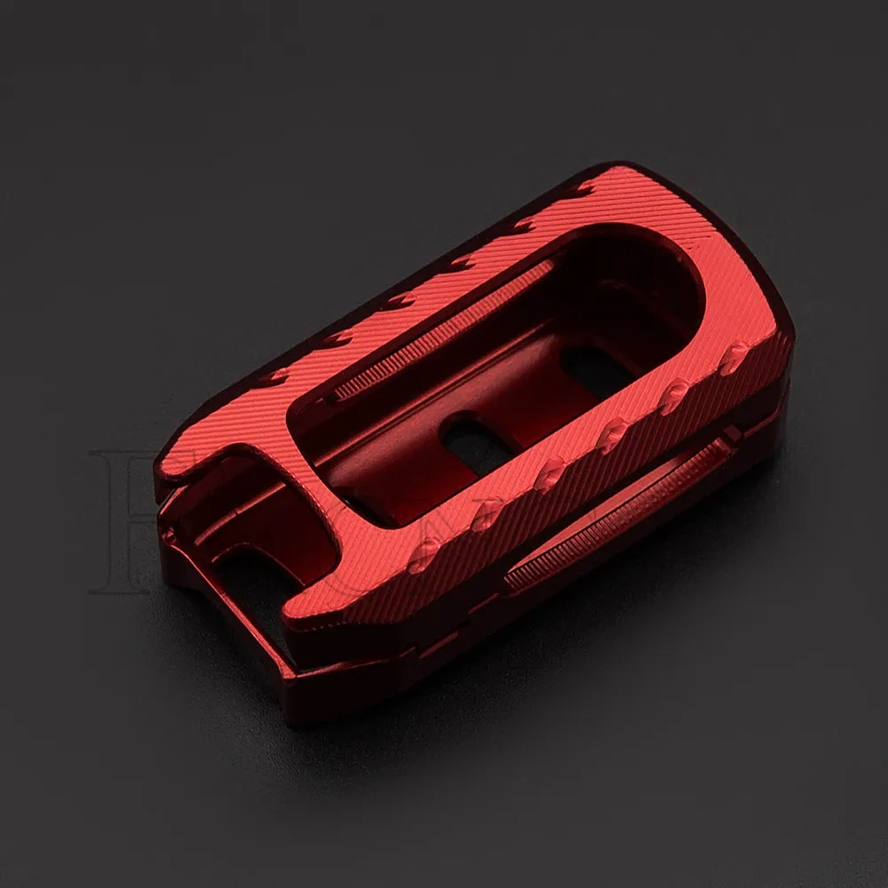 CNC Aluminum Motorcycle Key Remote Cover Case Chain For Honda Monkey Bike Z125 Z 125 2018 2019 2020 2021 2022 Accessories