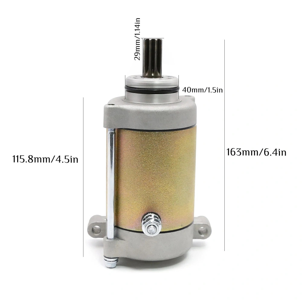 9 Teeth Starter Motor For CF Moto ATV UTV CF500 Rancher 500 X5 Terralander 500 LongWB ShortWB EFI Carb