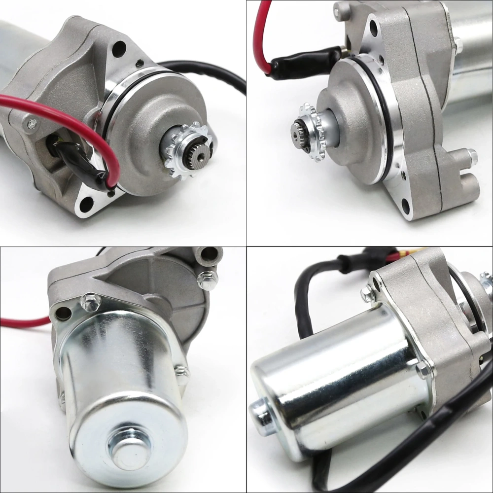 Quad Bike ATV Starter Motor 3 bolts 50cc 70cc 90cc 110cc 125cc Starters Foxico Lifan Gokart Buggy Mini Bikes