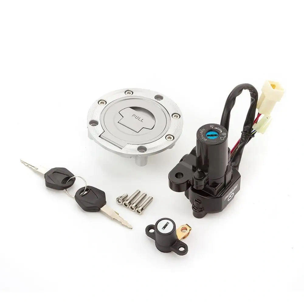 Motorcycle Ignition Switch Fuel Gas Cap Lock Key Set For FZ09 MT09 FZ-09 MT-09 MT07 MT03 YZF R1 R6 R6s FZ1 FZ6 FZ8 FJR1300 FZ6N