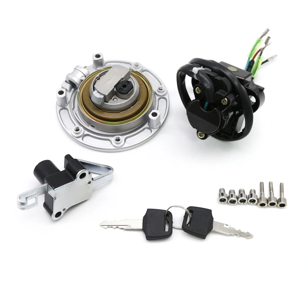 Motorcycle Ignition Switch Fuel Gas Cap Seat Lock Key For Honda NSR125 NSR 125 1993-1998 1999 2000 2001 2002 2003 2004