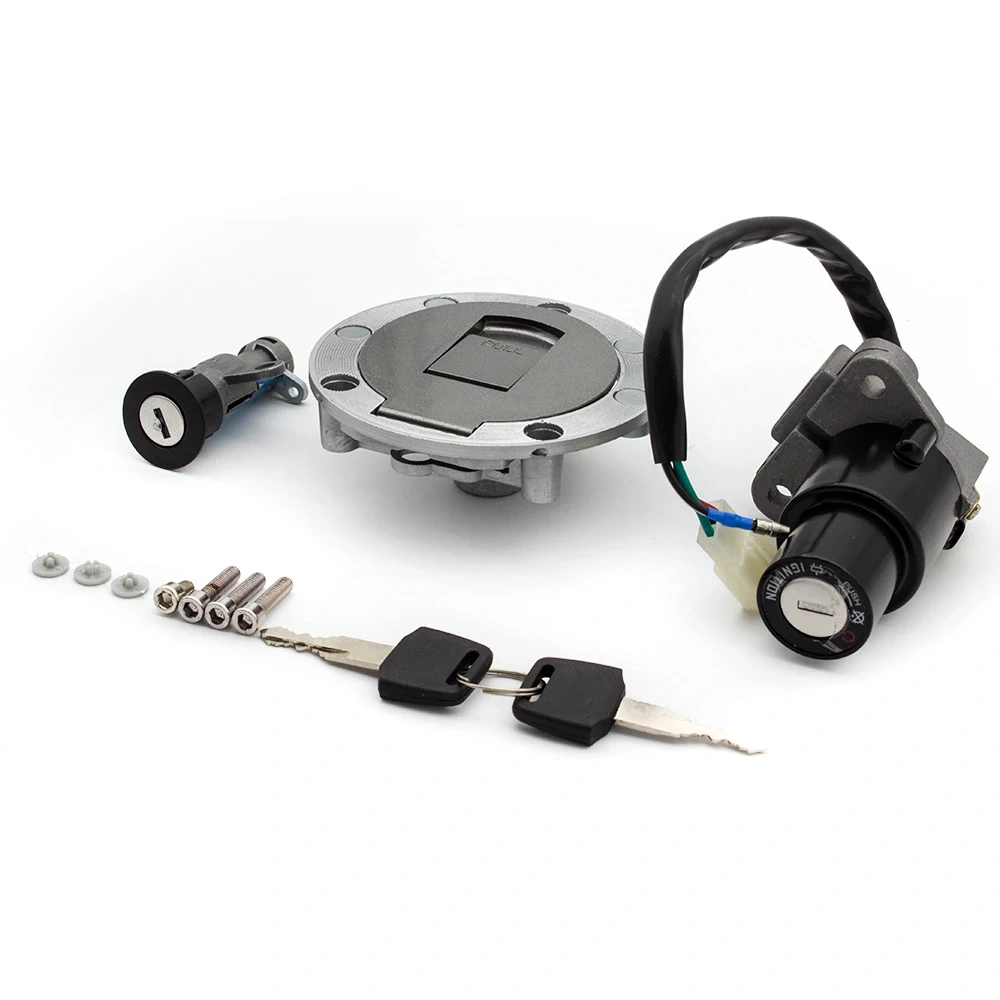 For YAMAHA TZR125 TZM150 TZR150 TDM850 TDM 850 150 125 Ignition Switch Gas Cap Fuel Tank Cover Lock Key Set