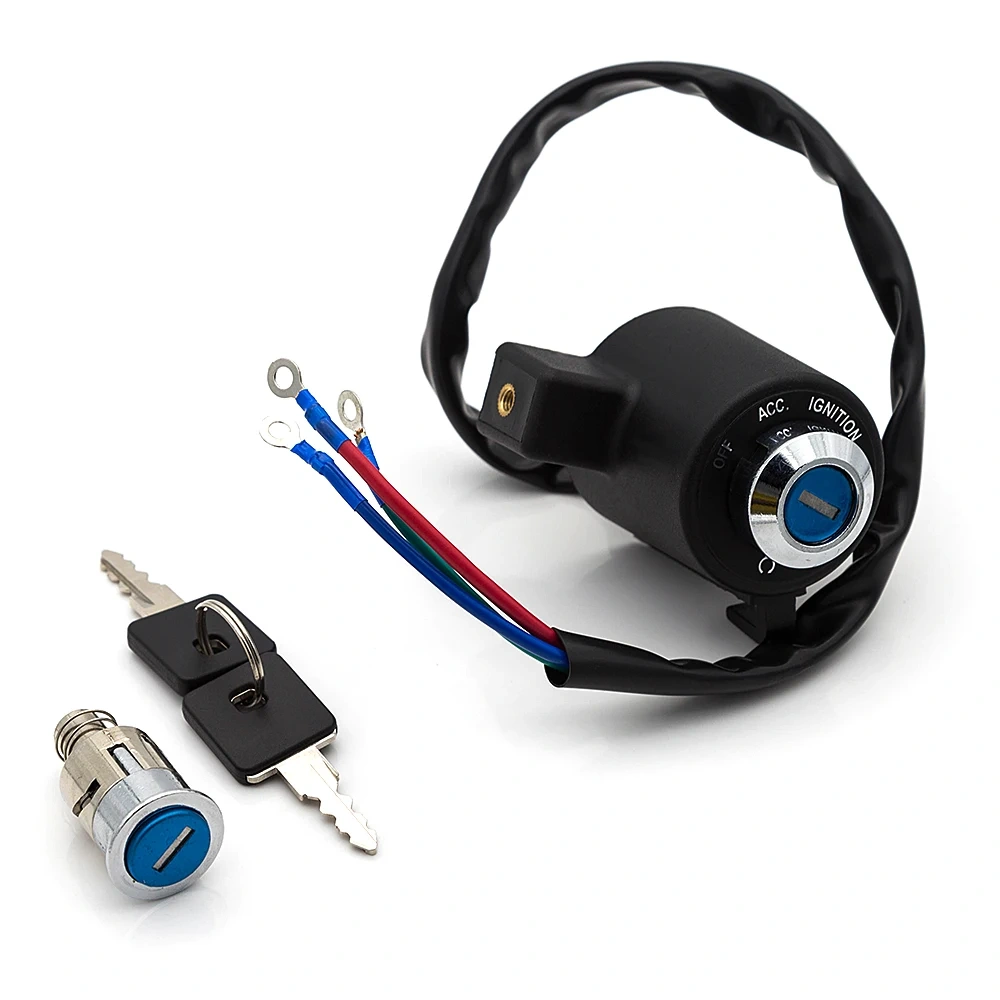 Motorcycle Ignitions Switch Ignition Lock Key Set For Harley Sportster XL 883 1200