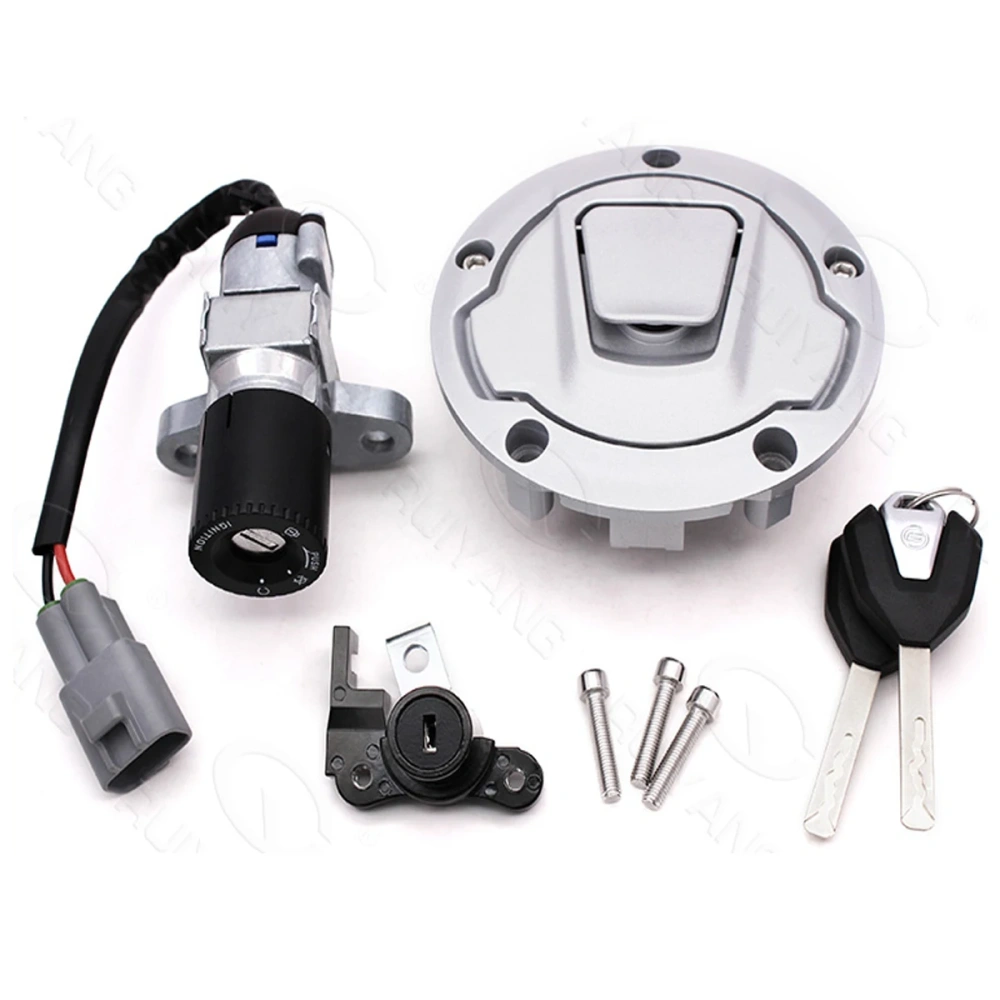 Motorcycle Ignition Switch Fuel Gas Cap Lock Key Set For CFMOTO CF MOTO 450SR CF450SR Accessories