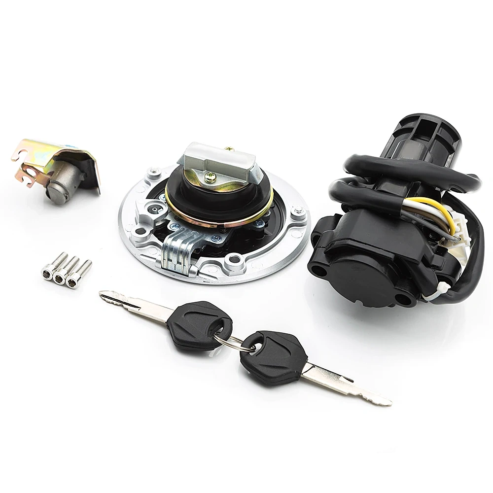 12V Motorcycle Ignition Switch Lock Fuel Tank Gas Cap Keys For Kawasaki Z1000 Z 1000 2010 2011 2012 2013 2014 2015 2016