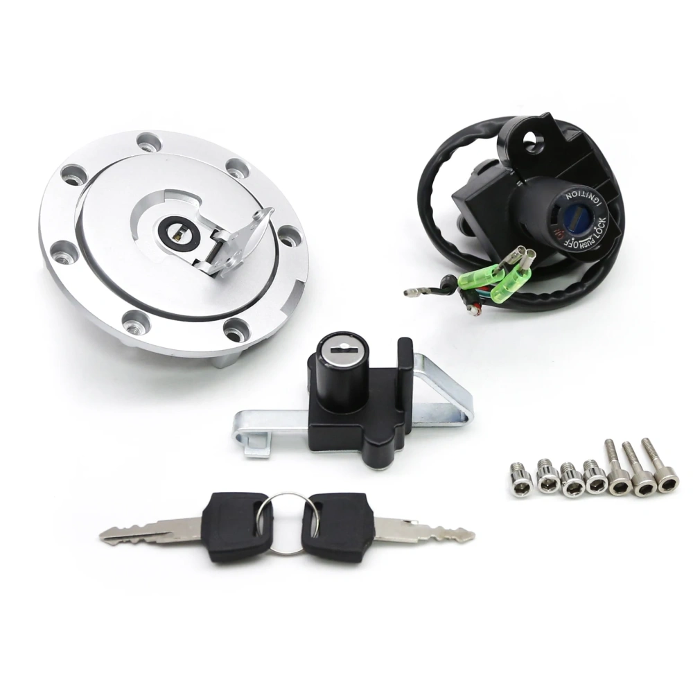 Motorcycle Ignition Switch Fuel Gas Cap Seat Lock Key For Honda NSR125 NSR 125 1993-1998 1999 2000 2001 2002 2003 2004