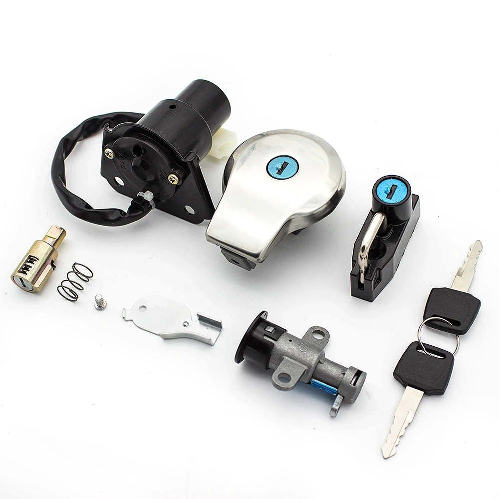Motorcycle Ignition Switch Fuel Gas Cap Seat Lock Key Set For Yamaha VIRAGO XV125 XV250 XV240 XV535 XV 125 250 535 3LS Vstar 4RF