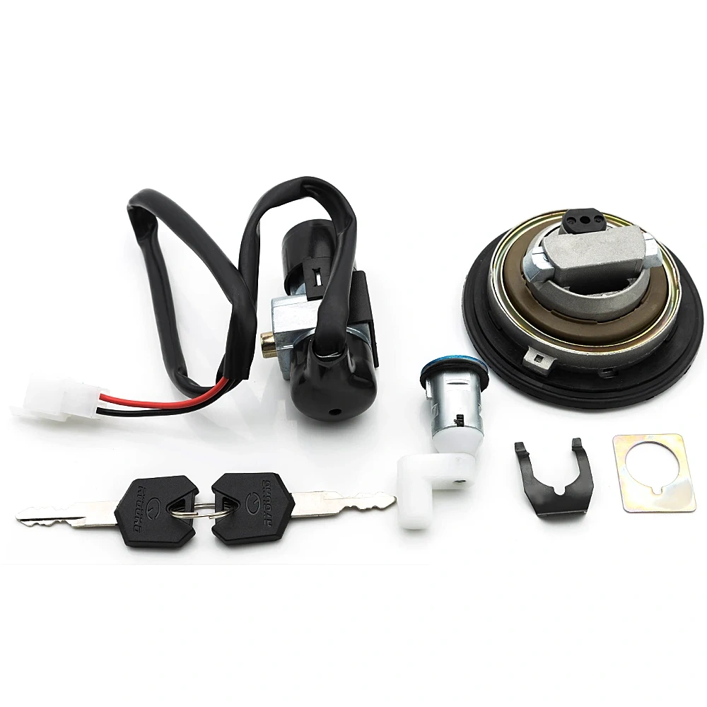 12V Motorcycle Ignition Switch Lock Fuel Gas Cap Keys For Honda CBR125RW CBR 125R 125RM CBR125R 2005-2010 2006 2007 2008 2009