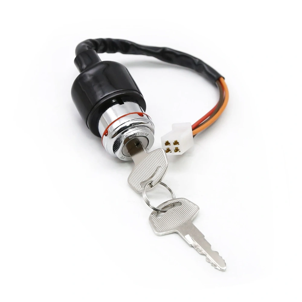 Motorcycle Ignition Switch Fuel Gas Cap Seat Lock Key For Suzuki GN125 GN 125 GN125H GN125E 1982-2001 2000 1999 1998 1997 1996