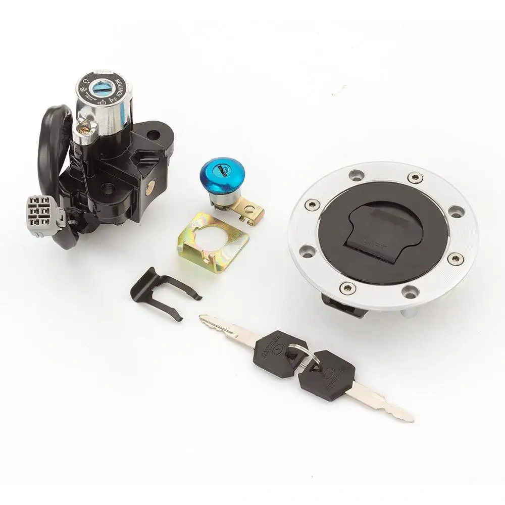 Fuel Gas Cap Ignition Switch Lock Key Set For Suzuki SV650 GSX1300R V-Strom 650 DL650 DL1000 GSX600F GSX750F GSXR600 GSX-R750