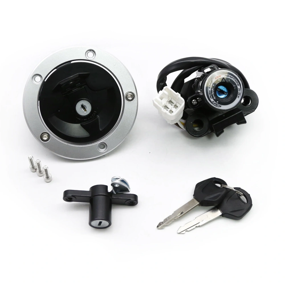 Motorcycle Ignition Switch Fuel Gas Cap Seat Lock Key For Kawasaki Z1000SX Ninja ZX-6R ZX6R ZX636 2011 2012 2013 2014 2015 2016